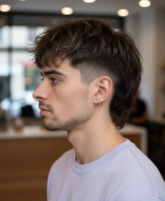 Messy Spiky Mullet