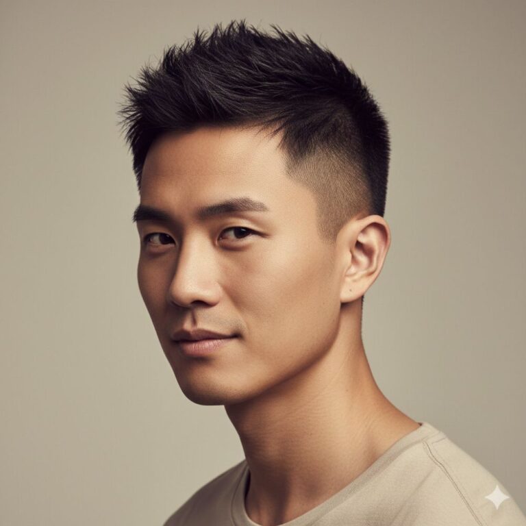 Choppy, Textured Crew Cut