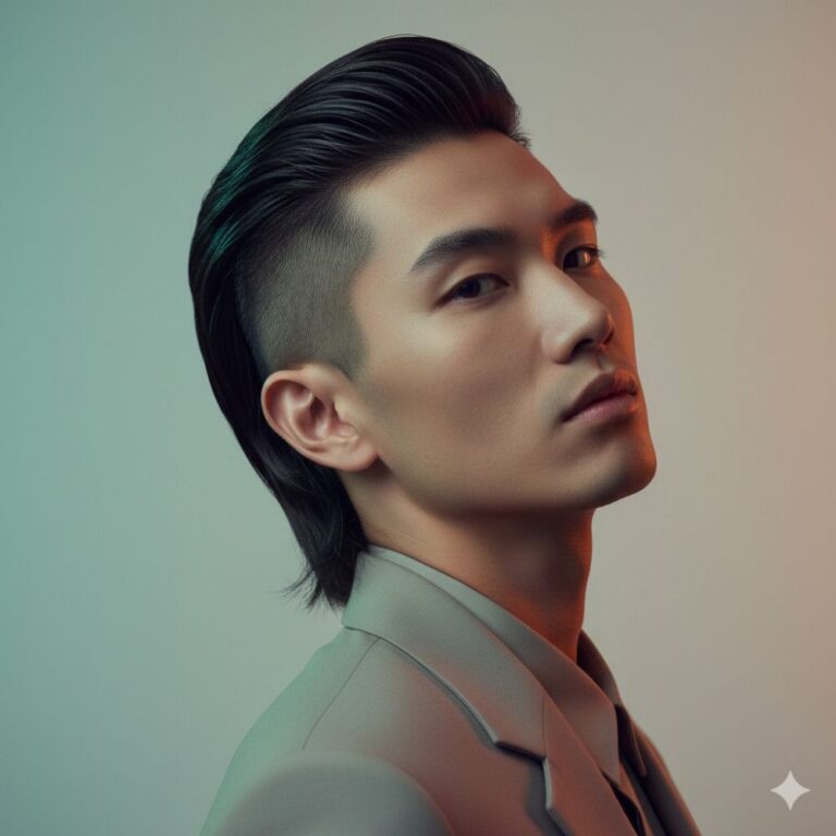 Slicked Back Undercut