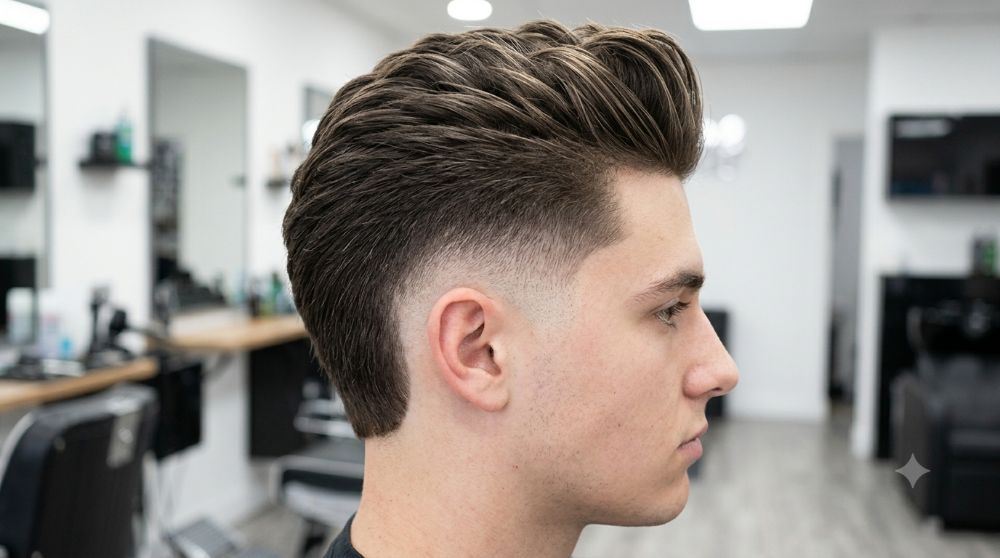 Burst Fade Quiff